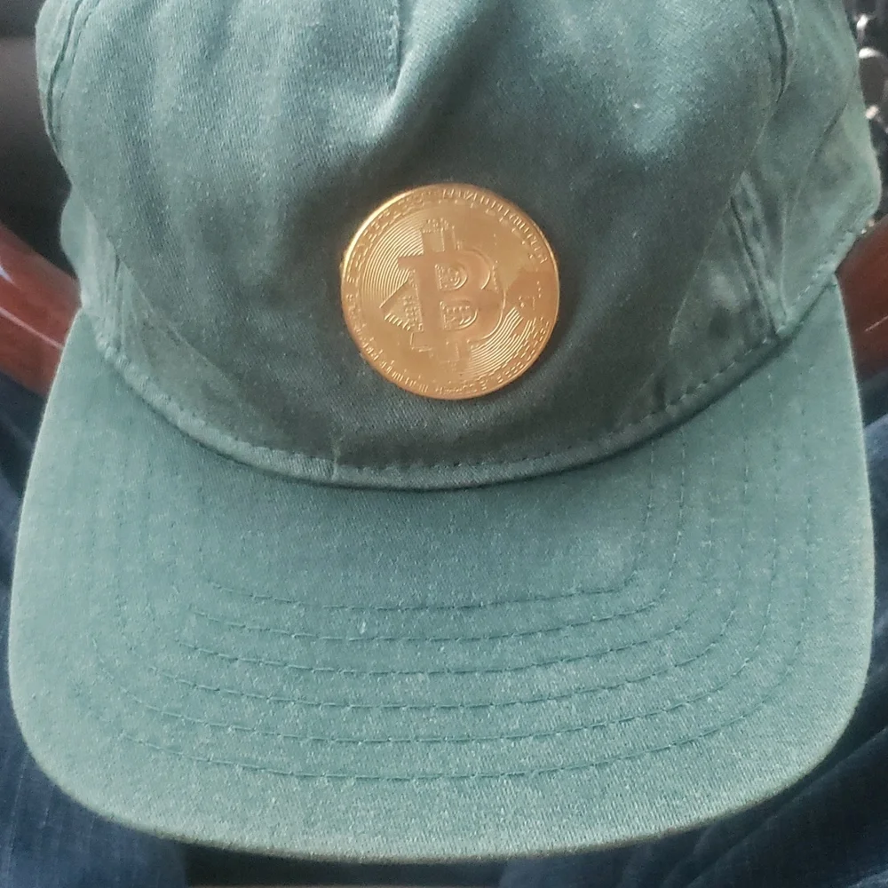 Custom Big Coin Snap Back Hat - Picture 1 of 2